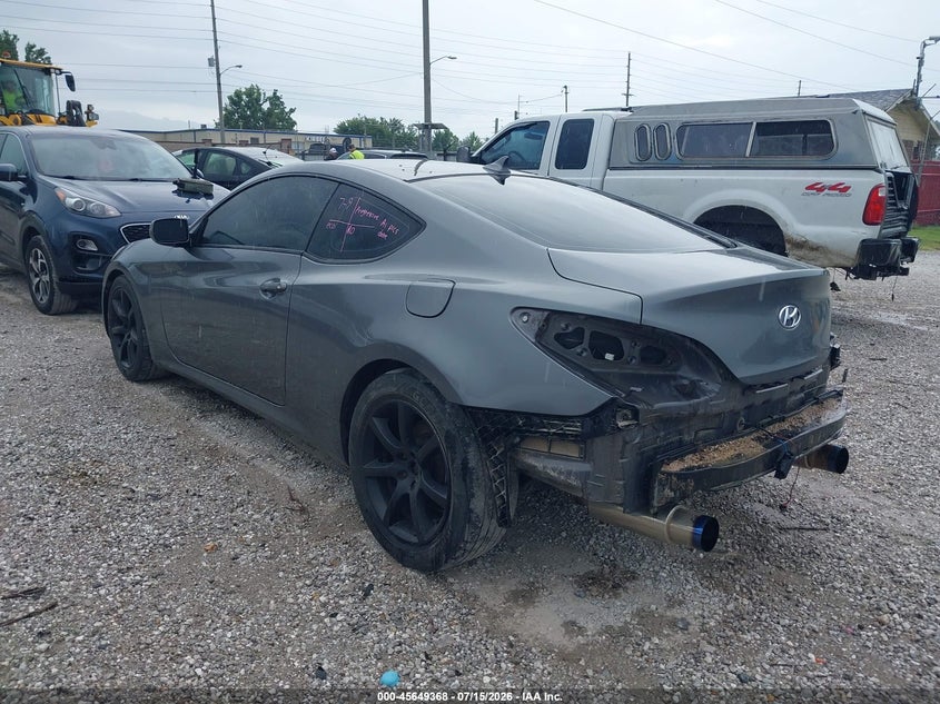 Vin: kmhht6kd1bu064469, lot: 46147923, hyundai genesis 2.0t 20113