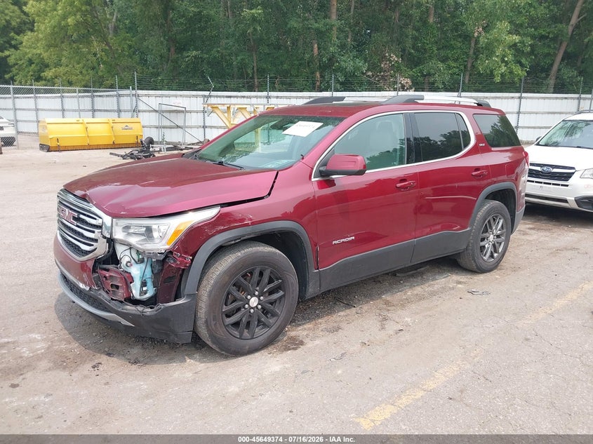 Vin: 1gkknuls9hz174532, lot: 46147929, gmc acadia slt-1 20172
