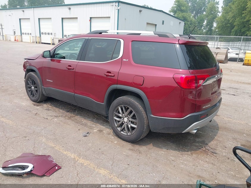 Vin: 1gkknuls9hz174532, lot: 46147929, gmc acadia slt-1 20173