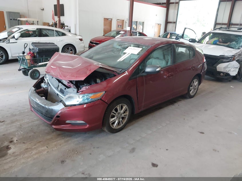 Vin: jhmze2h79as026803, lot: 46147932, honda insight ex 20102