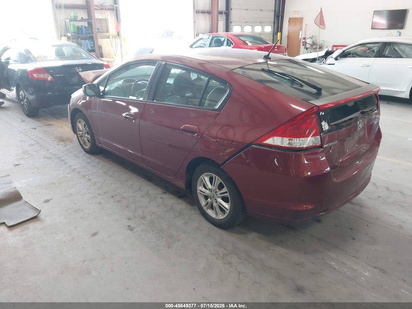 Vin: jhmze2h79as026803, lot: 46147932, honda insight ex 20103