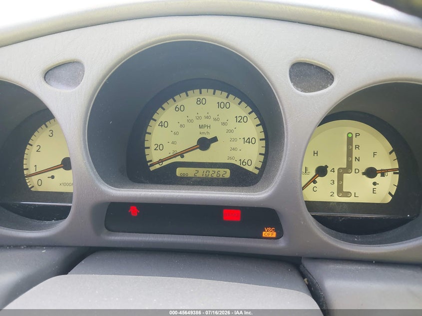 2000 LEXUS GS 300 auction photo 7