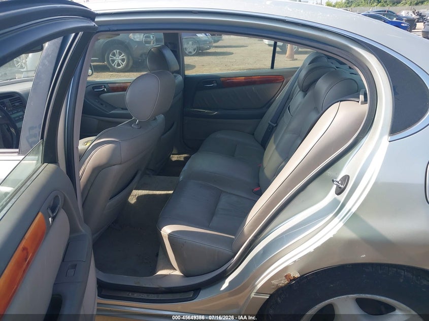 2000 LEXUS GS 300 auction photo 8
