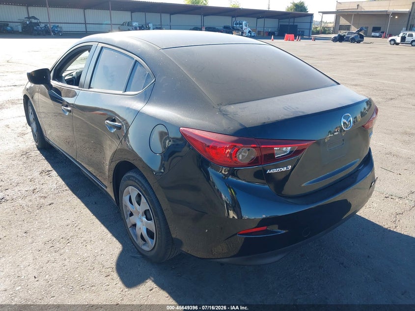 Vin: jm1bm1u77f1270842, lot: 46147951, mazda mazda3 i sport 20153