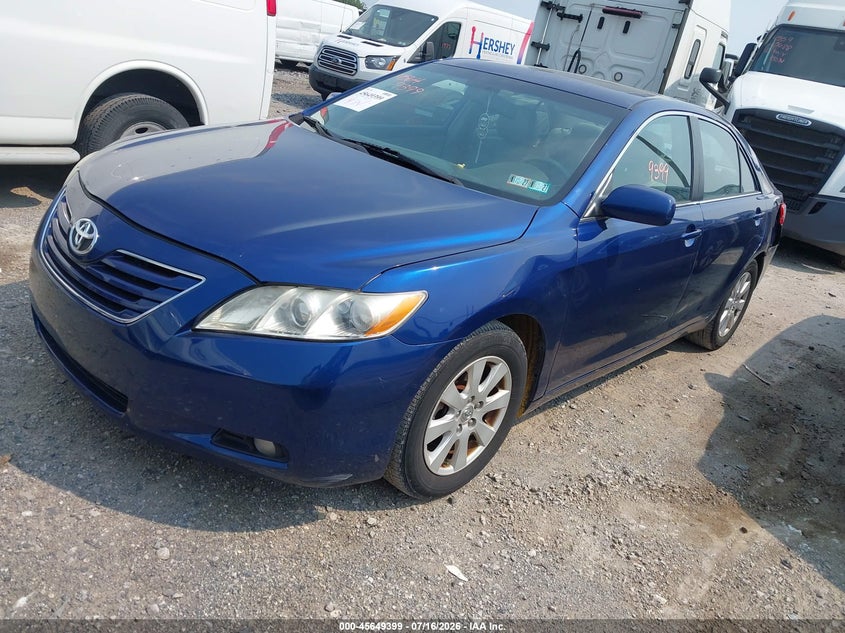 2009 Toyota Camry, Right Rear, IAAI, VIN 4T1BE46K89U284893 — photo 2