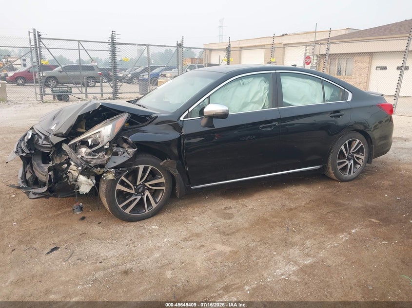 Vin: 4s3bnar61j3036884, lot: 46147964, subaru legacy 2.5i sport 20182