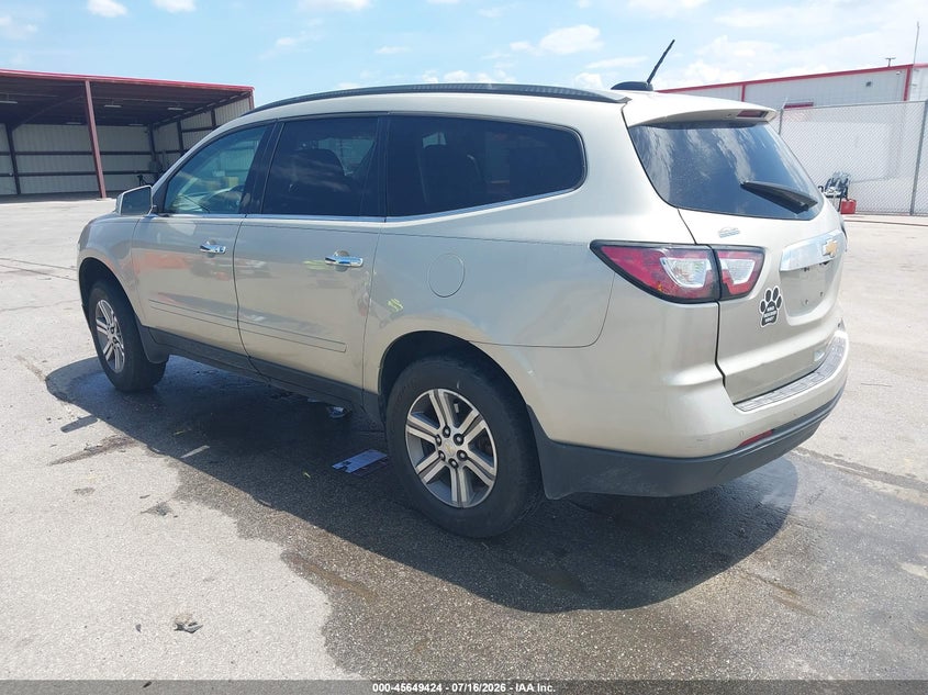 Vin: 1gnkrgkd3gj290706, lot: 46147979, chevrolet traverse 1lt 20163