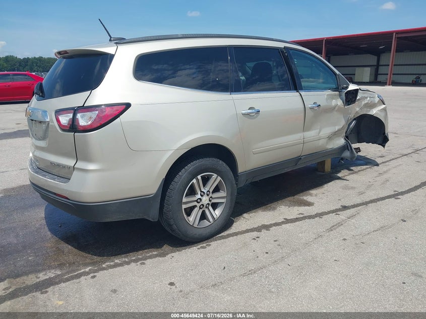 Vin: 1gnkrgkd3gj290706, lot: 46147979, chevrolet traverse 1lt 20164