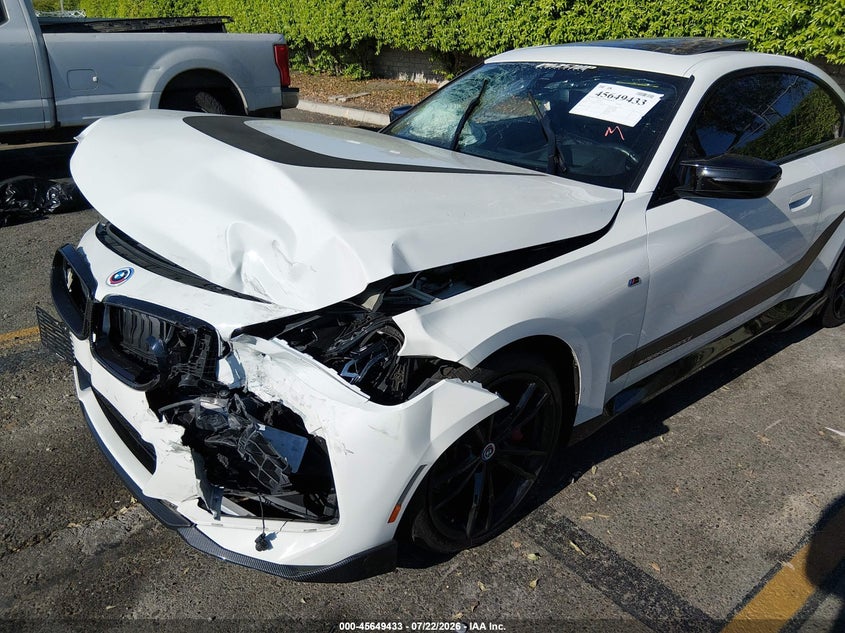 BMW M240 2022 VIN 3MW53CM05N8C72420