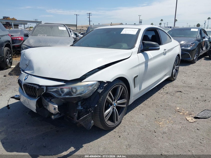 Vin: wba3r1c53fk195750, lot: 46147989, bmw 435i 20152