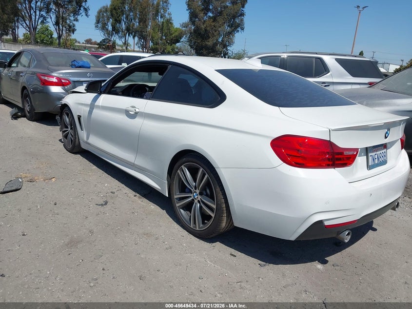 Vin: wba3r1c53fk195750, lot: 46147989, bmw 435i 20153