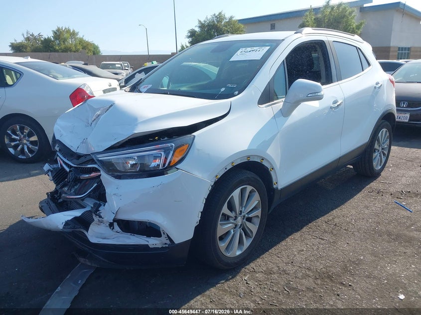 Vin: kl4cjasb0hb104366, lot: 46148002, buick encore preferred 20172