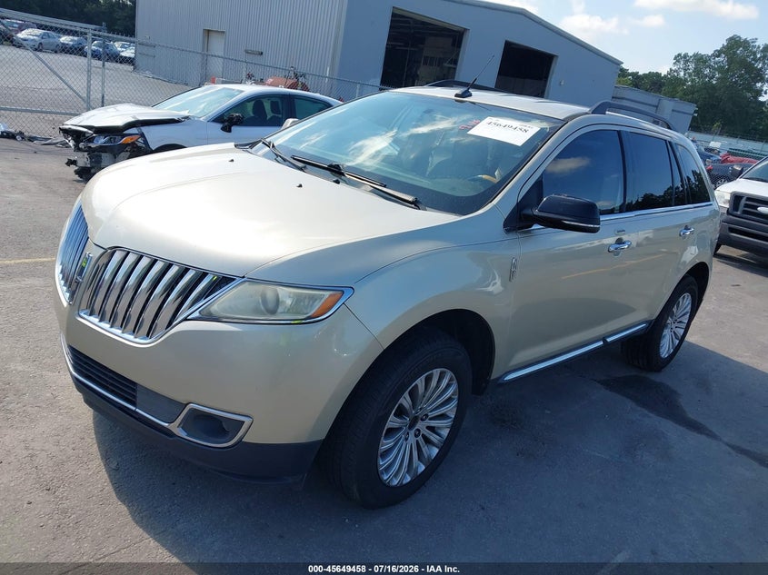 Vin: 2lmdj6jk3bbj07840, lot: 46148013, lincoln mkx 20112