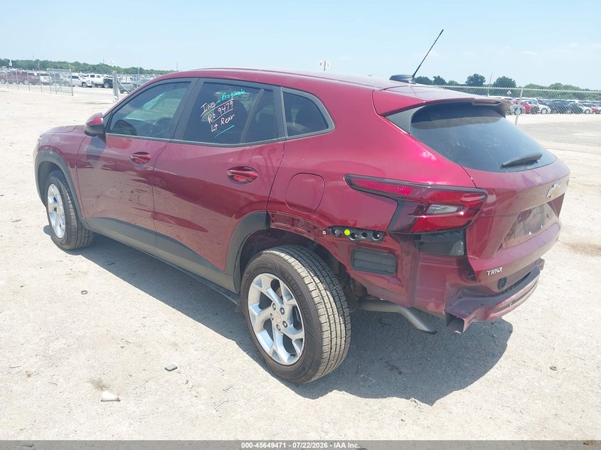 2025 CHEVROLET TRAX auction photo 3