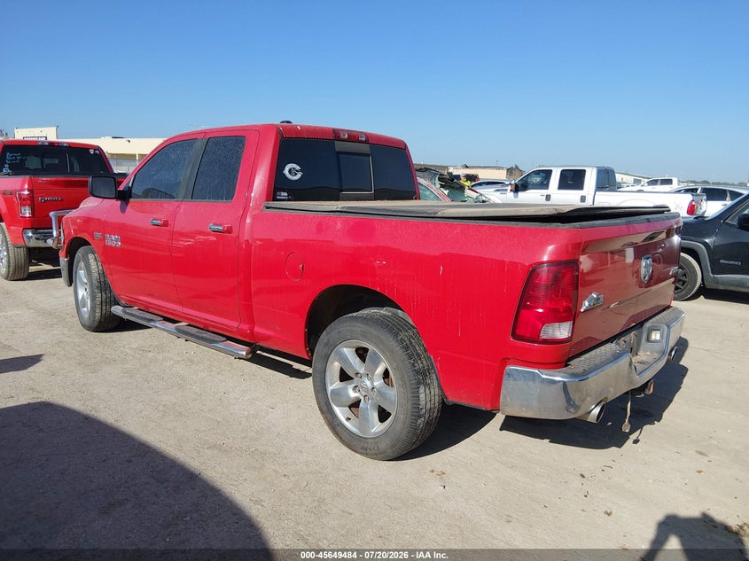 Vin: 1c6rr7gt6es359734, lot: 46148040, ram 1500 big horn 20143