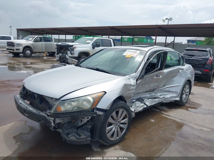 2012 Honda Accord, Левый бок, IAAI, VIN 1HGCP2F85CA077786 — фото 2