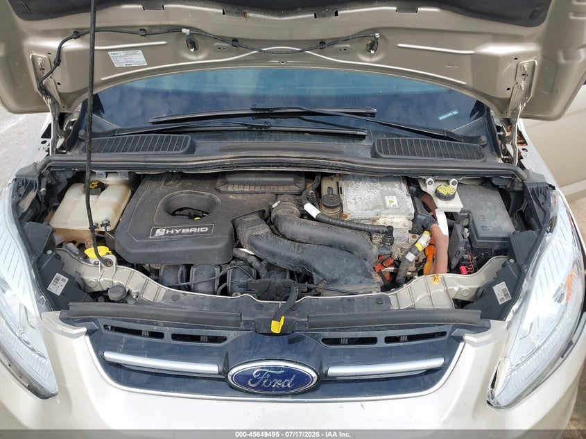 2018 Ford C-Max Hybrid Se VIN: 1FADP5AU0JL102822 Lot: 45649495