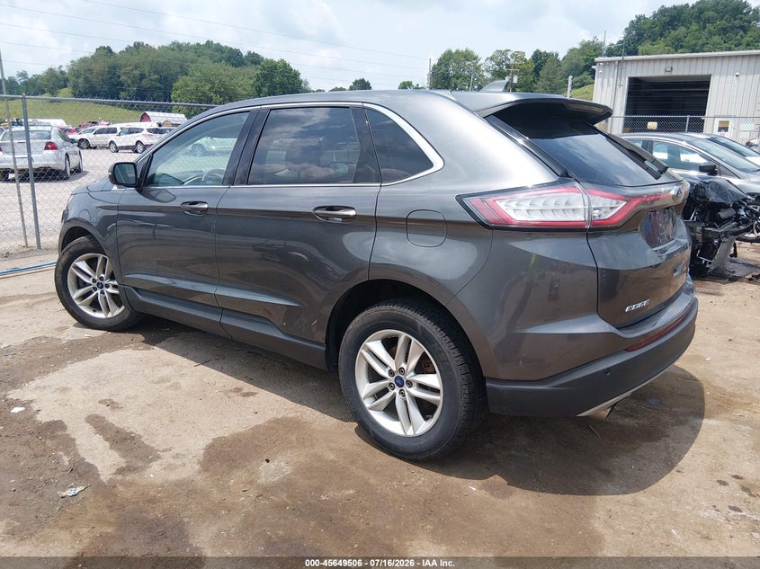 Vin: 2fmpk4j91gbc64653, lot: 46148061, ford edge sel 20163