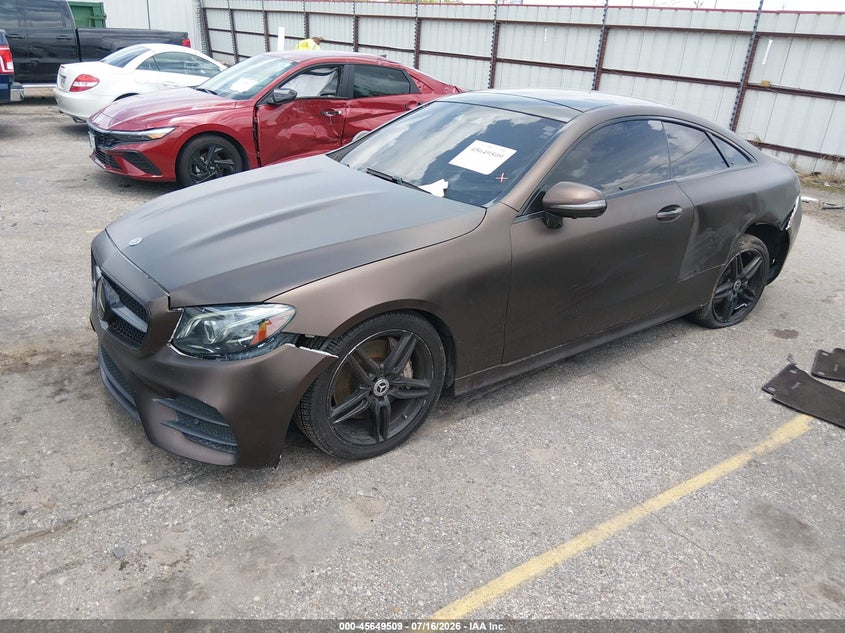 2018 Mercedes-Benz E 400 4Matic, Left Side, IAAI, VIN WDD1J6GB1JF007992 — photo 2