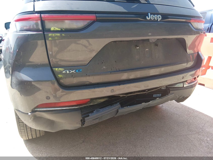 2025 Jeep Grand Cherokee 4Xe VIN: 1C4RJYB63S8700989 Lot: 45649512