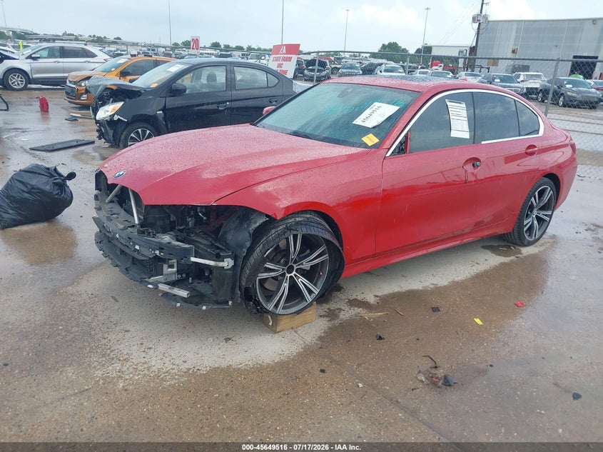 Vin: 3mw5r1j08n8c33683, lot: 46148071, bmw 330i 20222