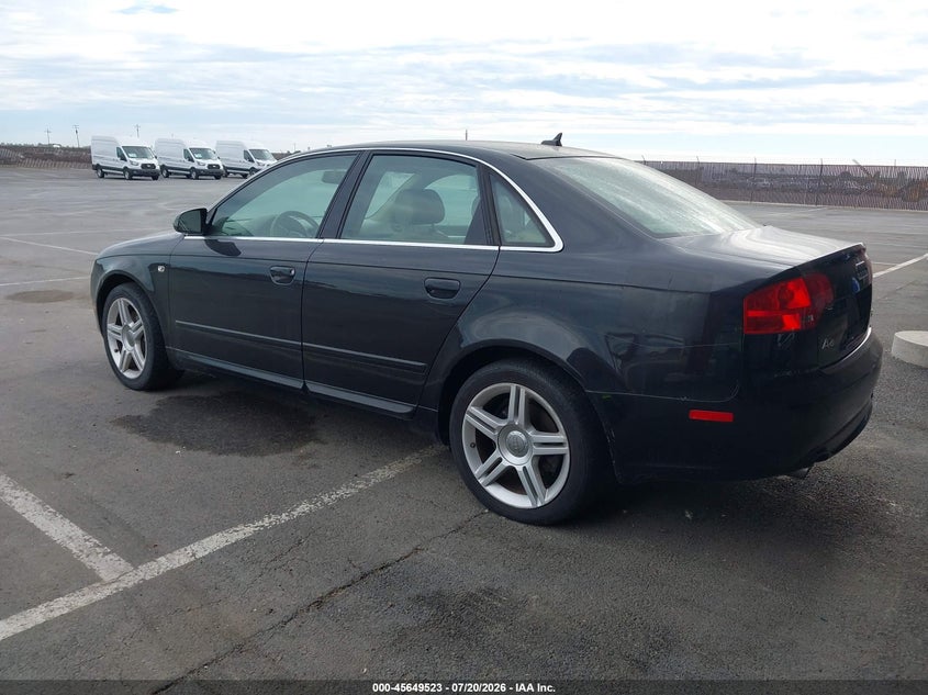 2008 AUDI A4 auction photo 3
