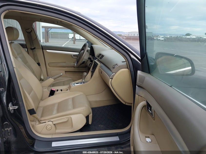 2008 AUDI A4 auction photo 5