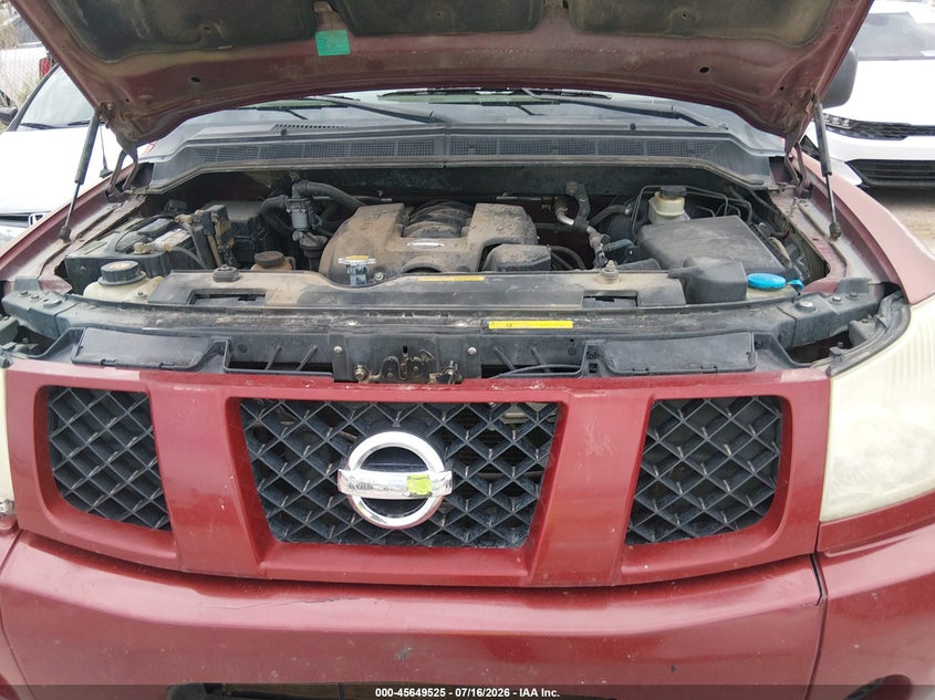 2005 Nissan Titan Xe VIN: 1N6AA06A35N559616 Lot: 45649525
