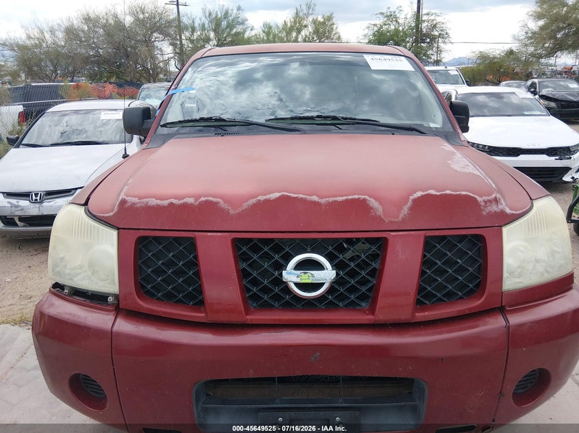 2005 Nissan Titan Xe VIN: 1N6AA06A35N559616 Lot: 45649525