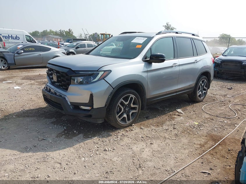 Vin: 5fnyf8h06pb030393, lot: 46148089, honda passport awd elite 20232