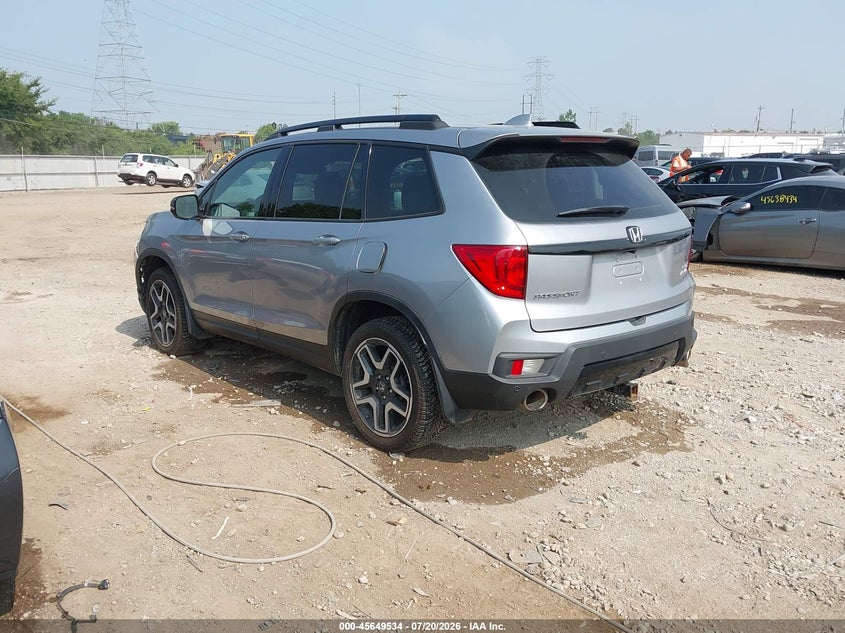 Vin: 5fnyf8h06pb030393, lot: 46148089, honda passport awd elite 20233