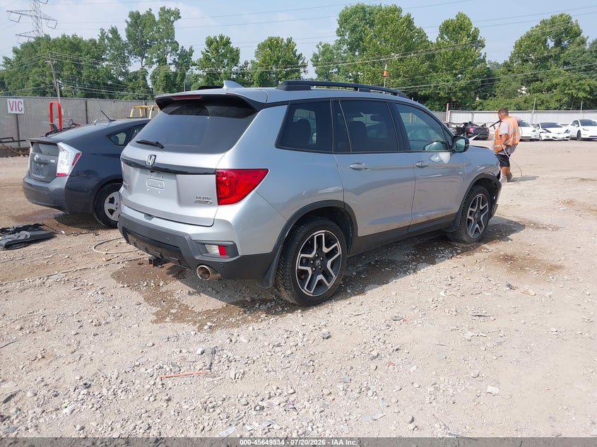Vin: 5fnyf8h06pb030393, lot: 46148089, honda passport awd elite 20234