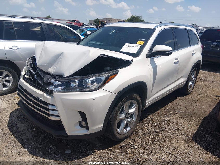 Vin: 5tdyzrfhxks336538, lot: 46148098, toyota highlander limited 20192