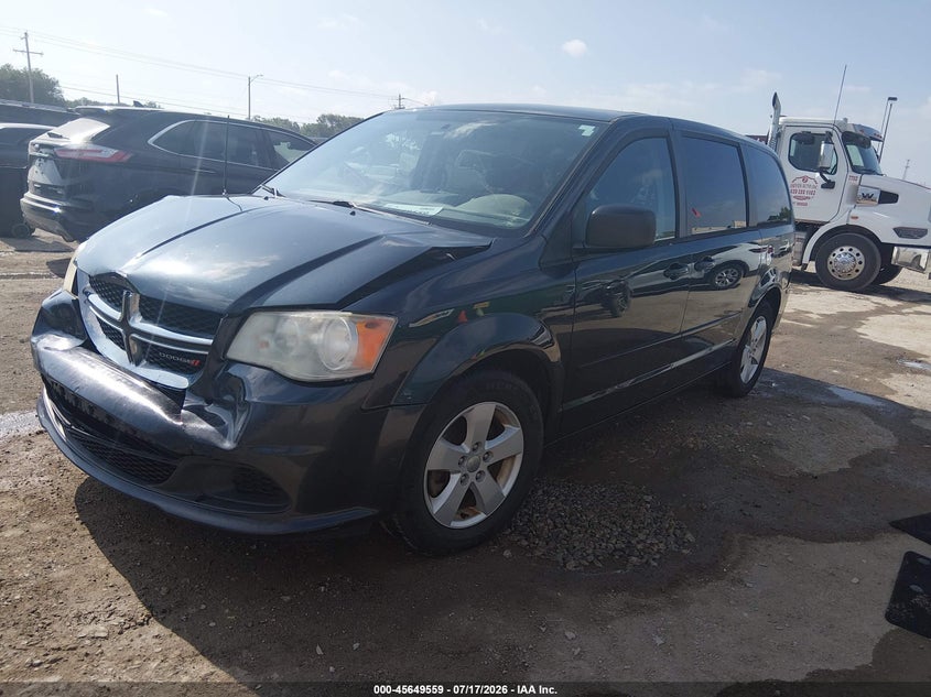 Vin: 2c4rdgbg1dr762778, lot: 46148113, dodge grand caravan se 20132