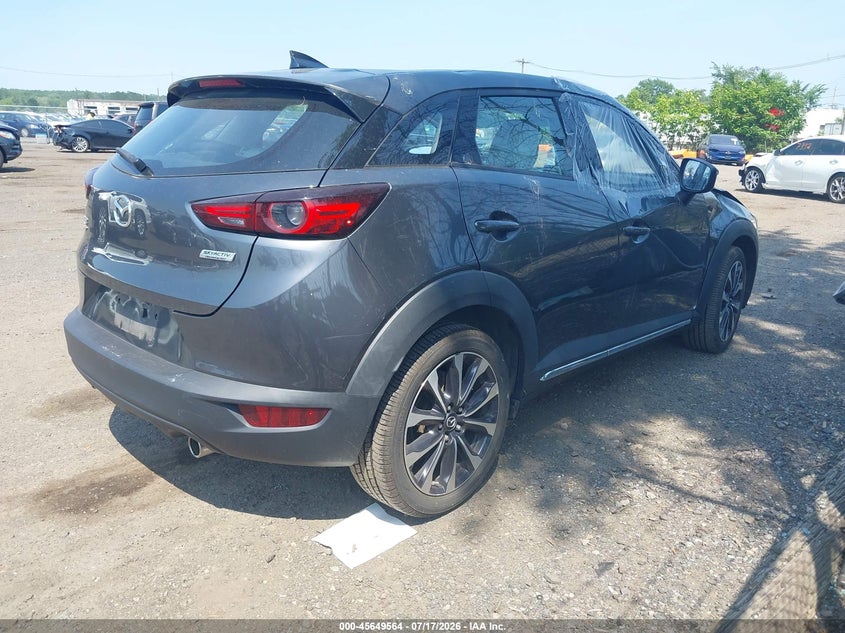 Vin: jm1dkfd78k0430643, lot: 46148118, mazda cx-3 grand touring 20194