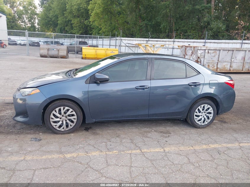 2019 Toyota Corolla Le VIN: 2T1BURHE0KC168960 Lot: 45649567