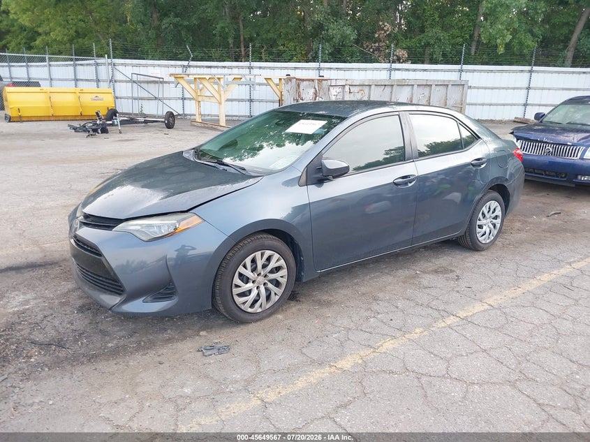 2019 Toyota Corolla Le VIN: 2T1BURHE0KC168960 Lot: 45649567