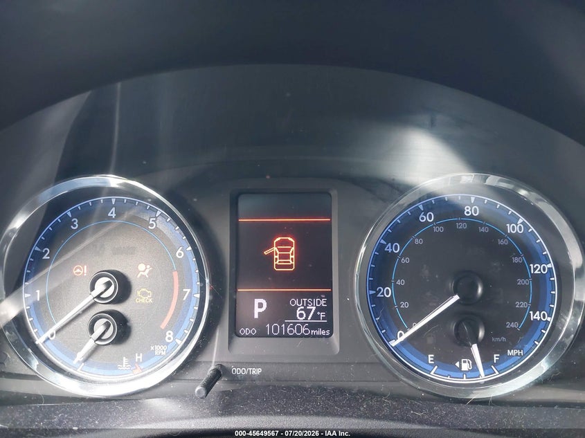 2019 Toyota Corolla Le VIN: 2T1BURHE0KC168960 Lot: 45649567