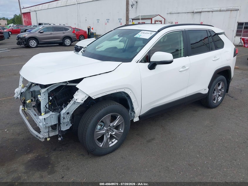 Vin: jtmmwrfv1sd351762, lot: 46148125, toyota rav4 hybrid le 20252