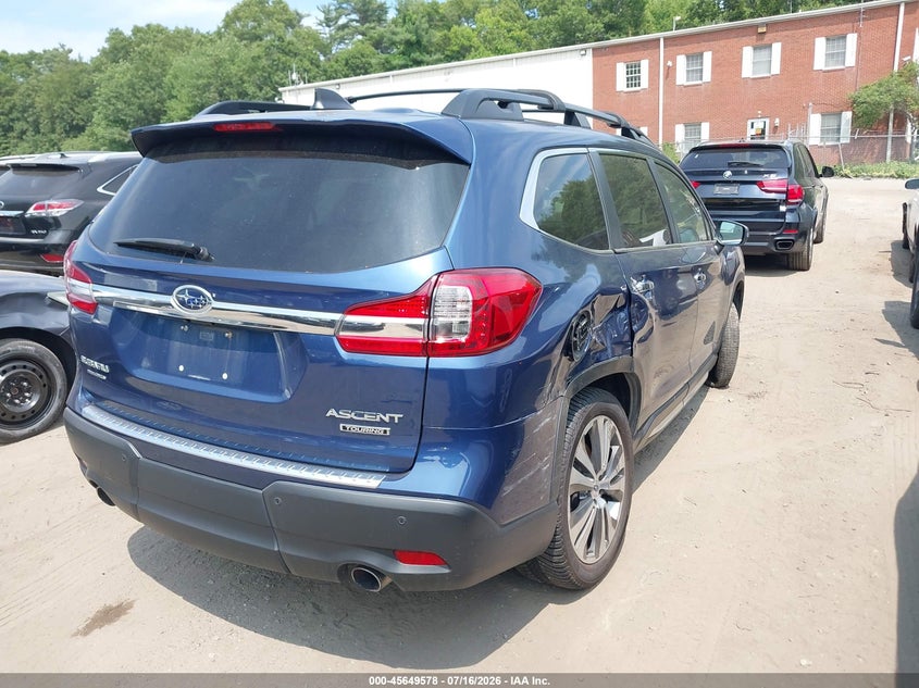 Vin: 4s4wmard6k3426394, lot: 46148133, subaru ascent touring 20194