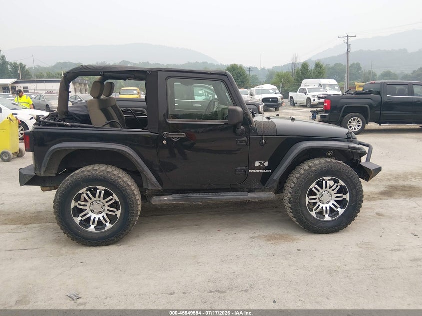 2009 Jeep Wrangler X VIN: 1J4FA24109L741468 Lot: 45649584