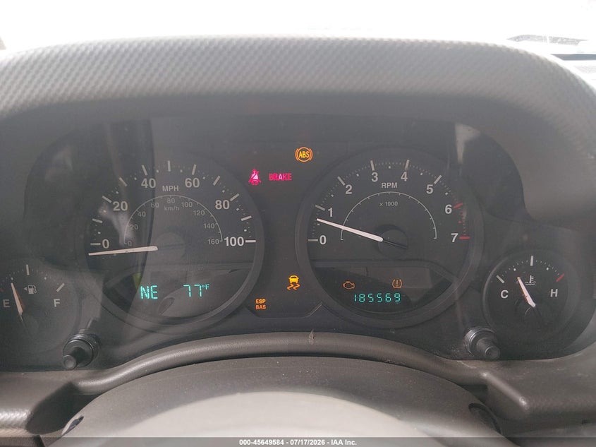 2009 Jeep Wrangler X VIN: 1J4FA24109L741468 Lot: 45649584