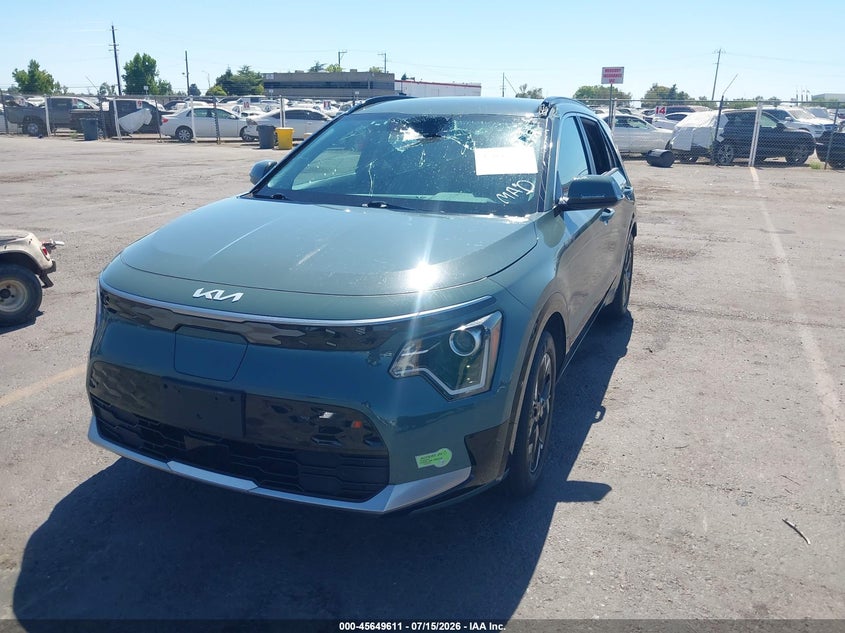 Vin: kndcr3l10p5047759, lot: 46148165, kia niro ev wind 20232