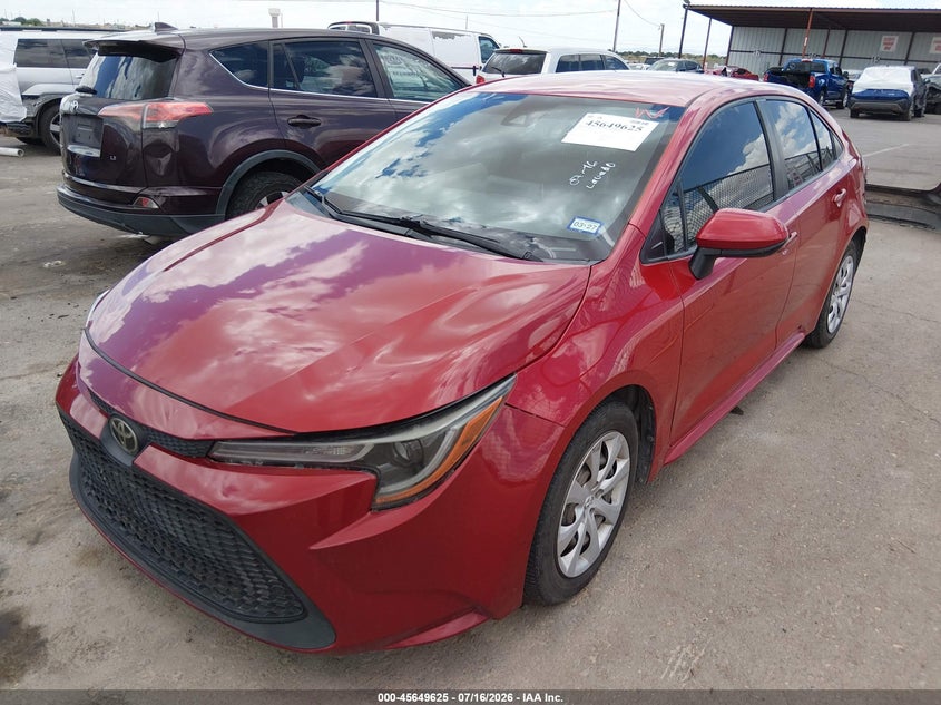 VIN JTDEPRAE5LJ027337 2020 TOYOTA COROLLA LE