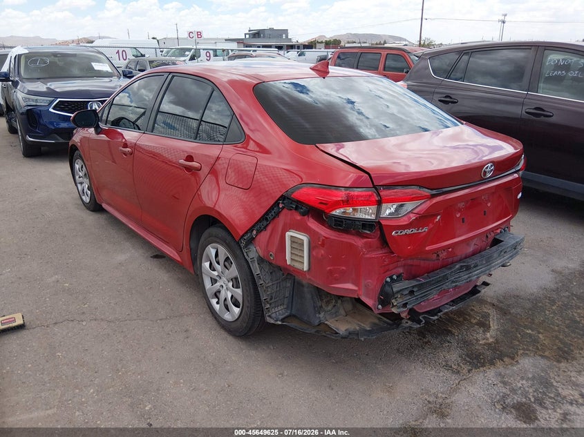 VIN JTDEPRAE5LJ027337 2020 TOYOTA COROLLA LE