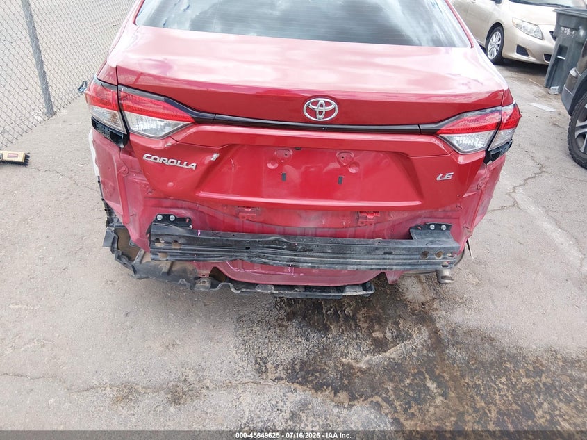 VIN JTDEPRAE5LJ027337 2020 TOYOTA COROLLA LE