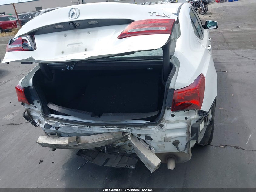 2017 Acura Tlx Technology Package VIN: 19UUB2F51HA006519 Lot: 45649641