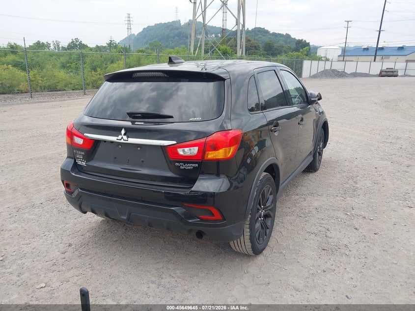 2018 MITSUBISHI OUTLANDER SPORT auction photo 4