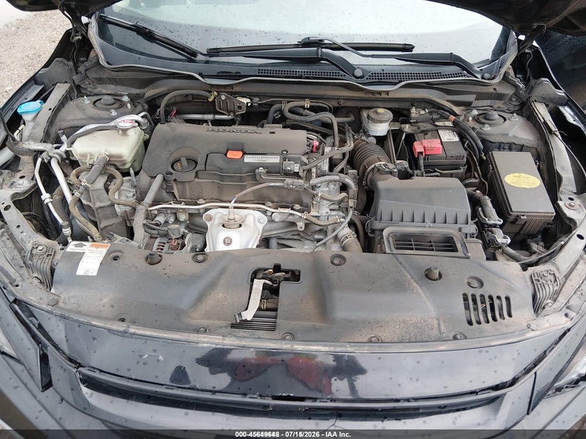 2019 HONDA CIVIC SEDAN 2.0L I-4 DOHC, VVT, 158HP
