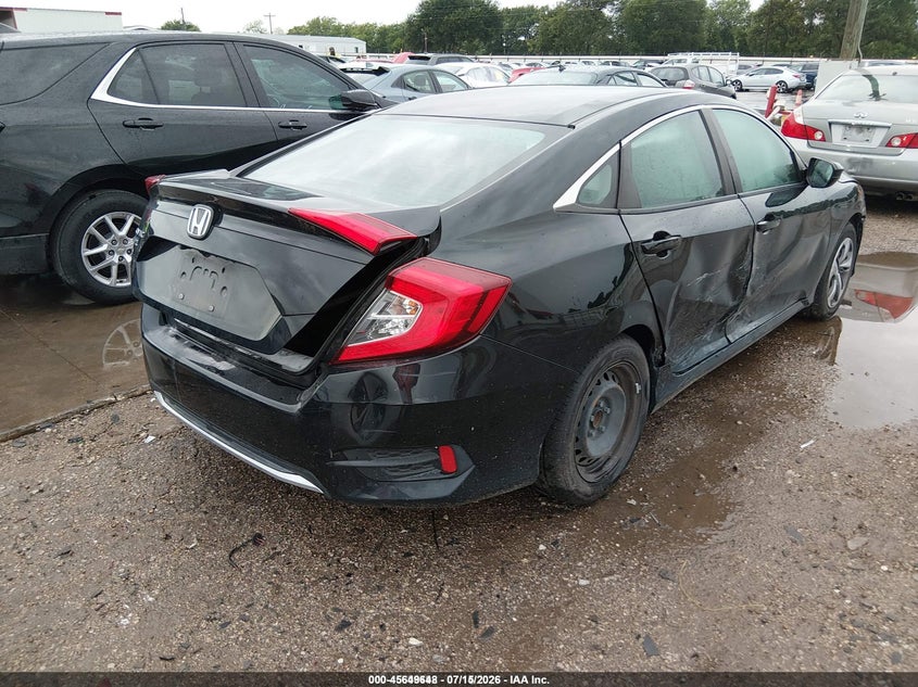 2019 HONDA CIVIC SEDAN 2.0L I-4 DOHC, VVT, 158HP